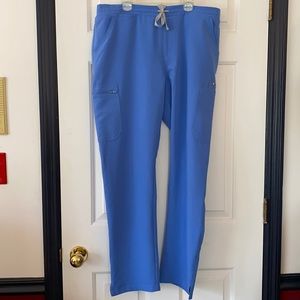 FIGS Ceil Blue Yola Skinny Scrub Pants